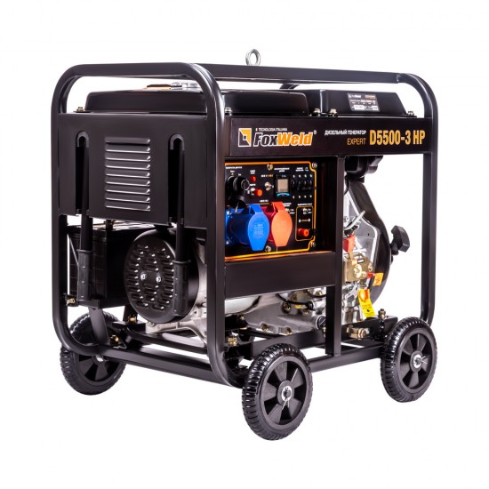 Дизельный генератор FoxWeld Expert D5500-3 HP