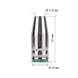 FoxWeld Сопло MIG-25 д.11,5мм сильно конич. (145.0124/MC0022, EP-25/MB-25, пр-во FoxWeld/КНР)