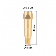 FoxWeld Держатель након. M8 (MIG-40) (142.0021/ME0076, пр-во FoxWeld/КНР)