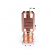 Наконечник сварочный 5.0мм (INVERSAW)